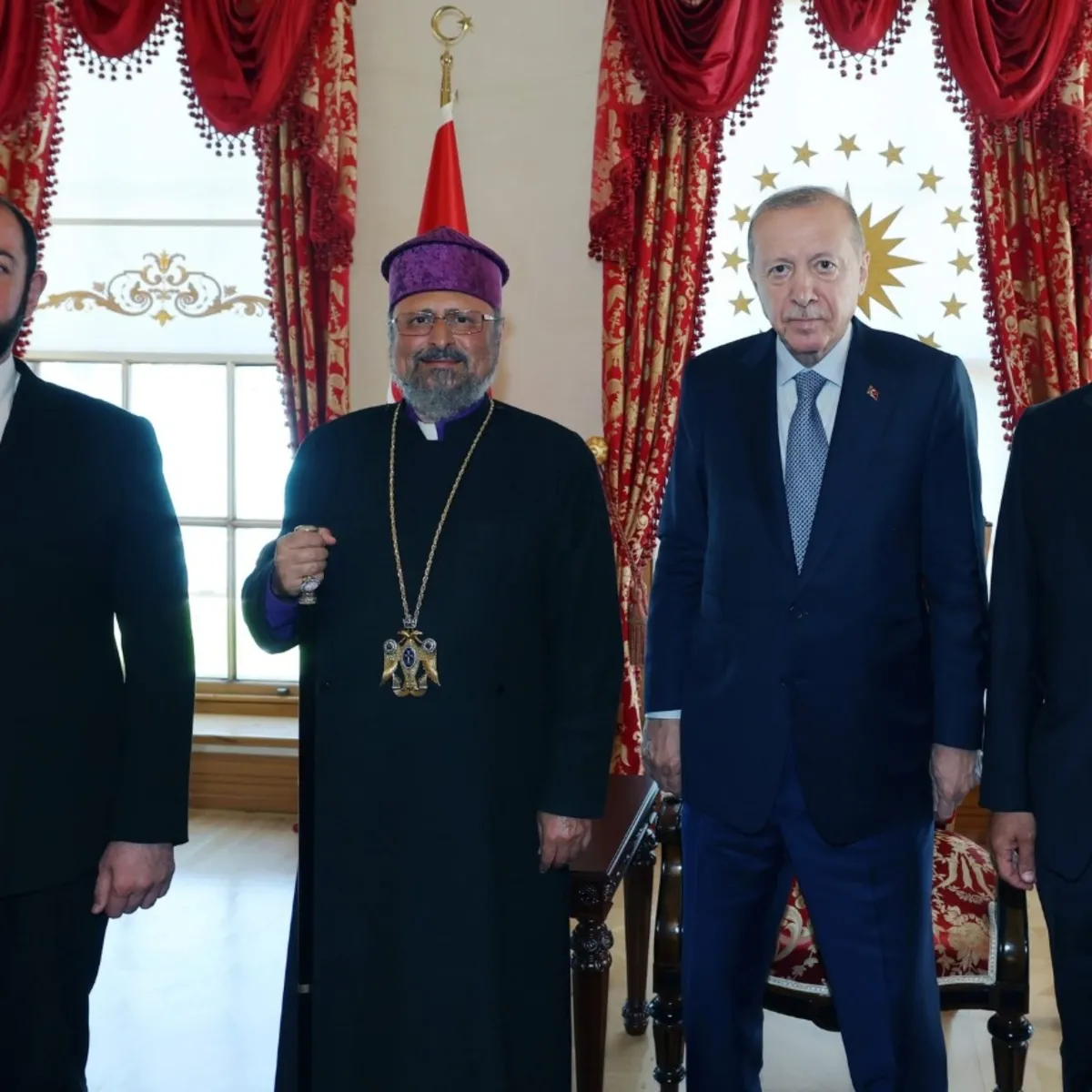 Başkan Erdoğan Türkiye Ermenileri Patriği Maşalyan'ı kabul etti