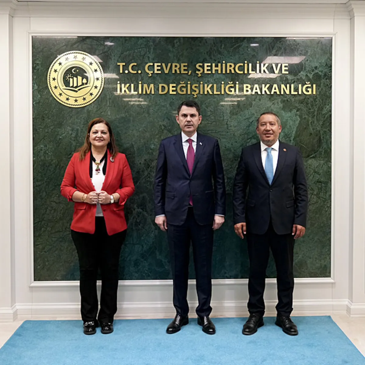 Bakan Kurum Burcu Köksal'ı kabul etti! Afyonkarahisar'a proje vurgusu