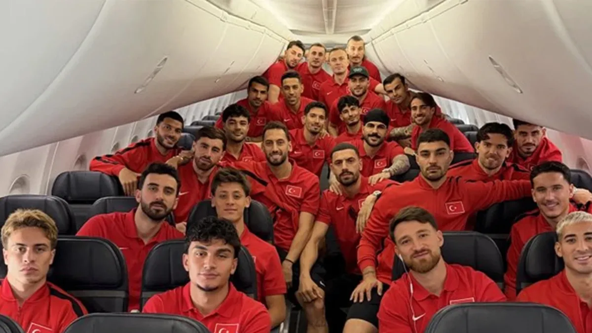 A Milli Futbol Takımı'nda Kanada yolculuğu başladı!